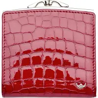 Golden Head Leder Geldbörse Cayenne RFID Protect French Coin Purse Wallet Cherry rot