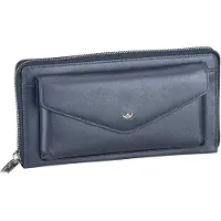 Golden Head Geldbörse Valencia Zipper Ladies Purse Wallet Saphir blau