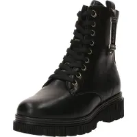 s.Oliver Damen Stiefelette Zierelement Metall Label Markenschriftzug 5-25262-43, Größe:38 EU, Farbe:Schwarz