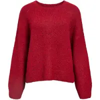 Object Geripptes Pullover Rot M