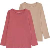 Minymo Blusen - 2er-Pack - Apple Butter - - 8 Jahre (128) - Blusen