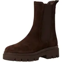 Tamaris Leder Chelsea Boot - Mocca Leder : 42 : Normal Größe: 42 Weite: Normal