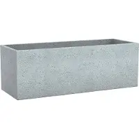 Scheurich Pflanzgefäß 'C-Cube Long', Stony Grey, ca. 79 x 29 x H 27,5 cm