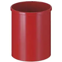 Huismerk Papierkorb, Metall, rund