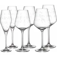Villeroy & Boch Gläser-Set "Wein- und Sektgläser-Set Toys Delight 6er Set transparent" Spülmaschinenfest