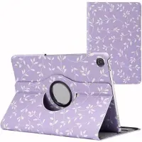 IMoshion 360° drehbare Design Klapphülle für das Samsung Galaxy Tab A9 Plus - Lavender Flowers