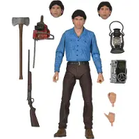 NECA 40th Anniversary Ultimate Ash, Actionfigur zum Sammeln, Film & TV-Serien