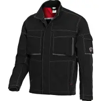 Bp 1795-720-32-52/54n Arbeitsjacke, Stehkragen, verdeckter Frontreissverschluss, 305,00 g/m² Verstärk