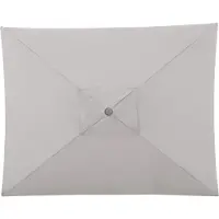Doppler , Sonnenschirm "ACT Push Up", hellgrau, 250 x 200 cm