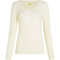 Icebreaker Longsleeve Siren LS Sweetheart Damen Cream-S
