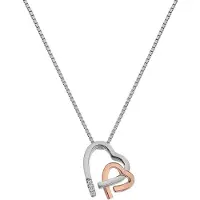 Hot Diamonds Love Halskette Bicolor