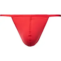 Hom String "String 1er Pack", Herren, Gr. M, rot (rot (rot)), Obermaterial: 76% Polyamid PA. 24% Elasthan EL., Unterhosen String