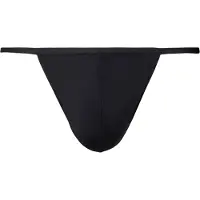 Hom Männer String Plume | Grösse: M | Farbe: Schwarz