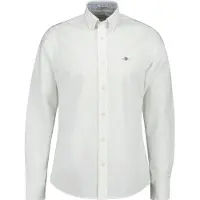 Gant für Herren. 3230115 Oxford Slim Fit Stretch Hemd weiß (XL), Lässig, Baumwolle, Klassisch, Langarm
