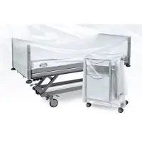 Deiss UNIVERSAL Bettenabdeckungen, antistatisch, transparent 49891 , 1 Karton = 1 Rolle à 200 Stück