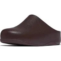 FitFlop FitFlop Shuv Tumbled-Leather Clogs 36