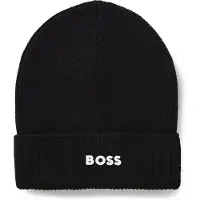 BOSS Kids-Mütze mit gummiertem Logo-Print Grösse 58