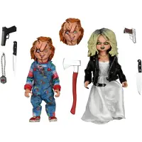 NECA Chucky & Tiffany 2-Pack, Actionfigur zum Sammeln, Film & TV-Serien