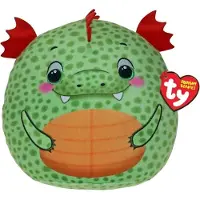 TY Kissen Squishy Beanie Griffin 35 cm, Braun, Grün