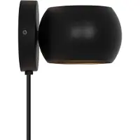 Nordlux Design-Wandleuchte Belir schwarz