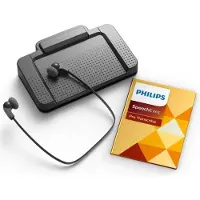 Philips Wiedergabegerät LFH 7277 Pro Transcription-Set, mit Zubehör und Software