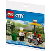 LEGO City Hot Dog Stand 30356, Bausatz, 5 Jahr(e), Kunststoff, 43 Stück(e)