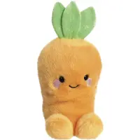 PALM PALS , 82054, Palm Pals Cheerful Karotte, 13cm, Eco Friendly Plüschtier, Orange