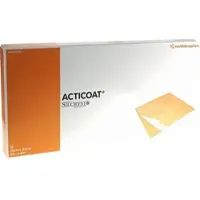 Smith&Nephew Acticoat 10x20 cm antimikrobielle Wundauflage 12 St Kompressen
