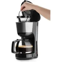 Lacor 69278, Filterkaffeemaschine, 1,25 l, 1000 W, Schwarz