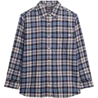 Superdry Check Flannel Boyfriend Langarmhemd