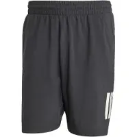 Adidas Tennishose Club 3-Stripes Shorts Herren Dark Grey-M
