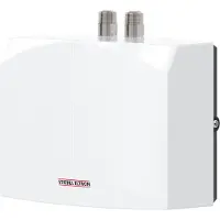 Stiebel Eltron Klein-Durchlauferhitzer "DEM 7 für Handwaschbecken, 6,5 kW, o. Stecker", Starkstromanschluss 400V, druckfest + drucklos