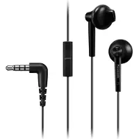 Panasonic RP-TCM55E, Kabelgebunden, 10 - 24000 Hz, Anrufe/Musik, 14 g, Kopfhörer, Schwarz