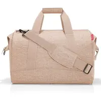 Reisenthel allrounder L, Reisetasche, Sporttasche, Schultertasche, Doktortasche, Tasche, Polyestergewebe, Twist Coffee, 30 L, MT6041