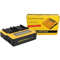 PATONA Canon LP-E6 Dual LCD