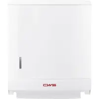 Cws Paper Slim Faltpapierspender mit Panel und Druckknopf