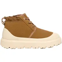 Ugg - Warme, wasserdichte Knöchelschuhe - M Neumel Weather Hybrid Chestnut Whitecap für Herren aus Leder - Größe 40 - Braun