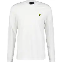 Lyle & Scott Langarmshirt Plain T-Shirt Herren White-XL