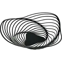 Alessi Obstkorb Trinity Centre-Piece Black