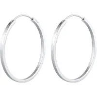 Elli Ohrringe Basic Creolen Geo 925 Silber Elli Premium Silber