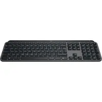 Logitech Master MX Keys S, Kabellos, Bluetooth, Scherenschalter, AZERTY, LED, Graphit
