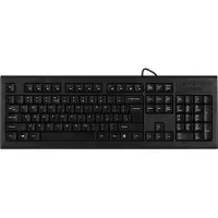 A4Tech KR-85, Volle Größe (100%), Kabelgebunden, USB, QWERTY, Schwarz