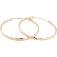 JVD Pink gold plated silver earrings rings SVLE0209XD5RO - Diameter: 4 cm