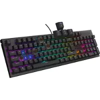 Genesis Thor 303 TKL, Kabelgebunden, USB, Mechanischer Switch, QWERTY, RGB-LED, Schwarz