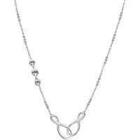 Brosway Stylish Steel Infinity Ribbon Necklace BBN09