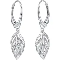 Silvego Beautiful silver earrings with zircons Eria FW8765X