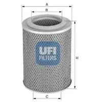 Ufi Luftfilter 2757000 276mm für DAEWOO