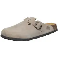 Brinkmann Nerpio Clogs Weiches Nubukleder, Gepolstertes Fußbett, Mit Markenlogo auf der Seite
