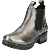 Lazamani Stiefelette Stiefelette Leder/Textil