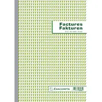 Exacompta Rechnungsbuch DIN A4 53284X Niederländischer und französischer Text Doppelt 5 Stück